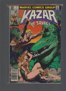 Ka-Zar the Savage #4 (1981)