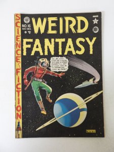 Weird Fantasy #16 (1950) apparent VG color touch, glue on cover and spine