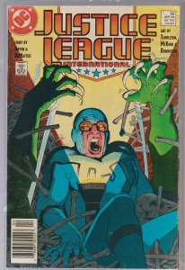 JUSTICE LEAGUE INTERNATIONAL #25 - DC COMIC - 1989