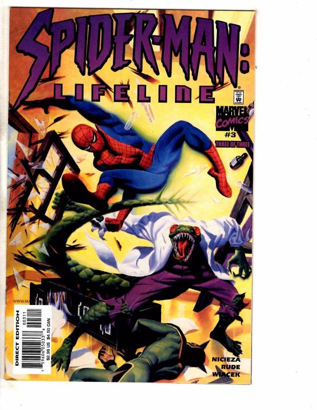 6 Spider-Man Marvel Comics Revenge Of Green Goblin 1 2 3 + Lifeline # 1 2 3 GM12