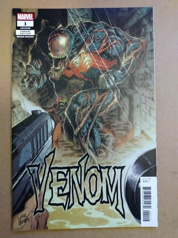 Venom #1 variant second printing -Knull SYMBIOTE GOD - Cates