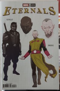Eternals #4 NM Esad Ribic Design Variant CVR 1:10  Ratio Retailer Incentive