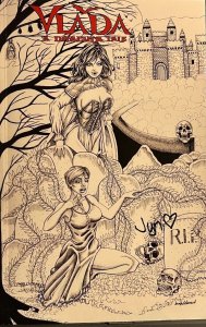 Vlada A Dracula Tale GN Cover D SIGNED By Jen Leonard Comic Impression 2022 EB26