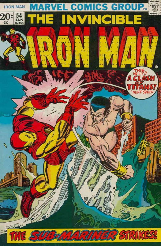 Iron Man (1st Series) #54 VG ; Marvel | low grade comic Sub-Mariner 1st Madame M