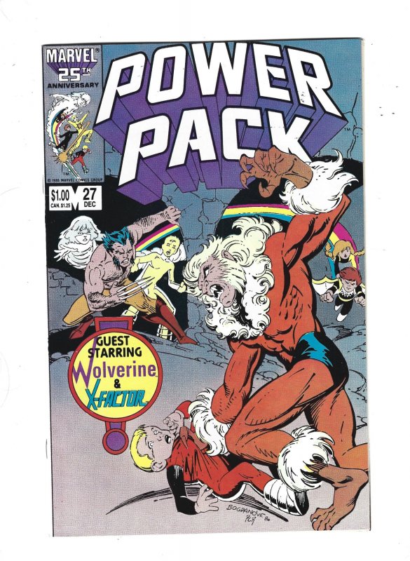 Power Pack 27 A, Dec 1986 Comic Book by Marvel
