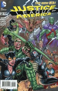 Justice League of America #2 Variant Comic Book 2013 New 52 - DC