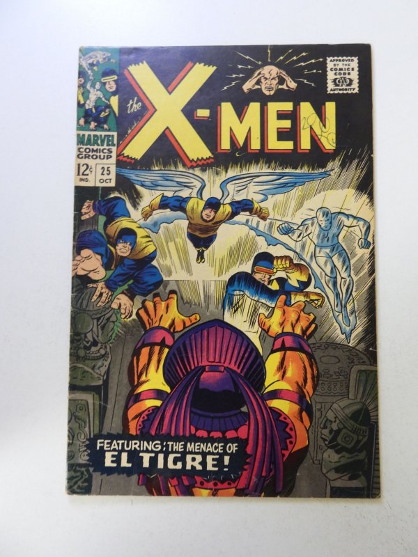 The X-Men #25 (1966) VG/FN condition ink front cover