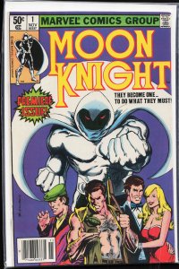Moon Knight #1: Newsstand Edition (1980)