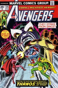 Avengers, The #125 (with Marvel Value Stamp) FN ; Marvel | Thanos