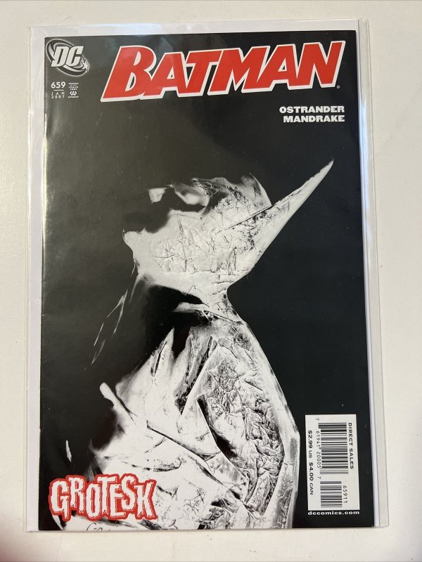 Batman vol. 1 (DC, 2007) #659-662, Grotesk 1-4, NM, Ostrander, Mandrake 