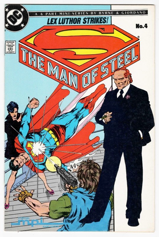 Man of Steel #4 VINTAGE 1986 DC Comics Superman
