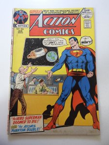 Action Comics #408 (1972) VG/FN Condition rusty bottom staple