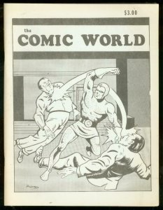 Comic World Fanzine #18 1975-BLUE BEETLE COVER-Fox Comics info FN/VF