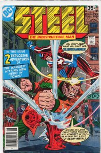 Steel, the Indestructible Man #3 (1978) Steel