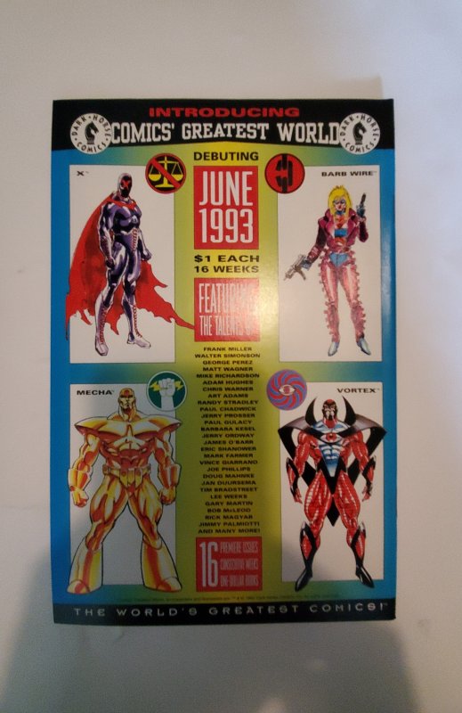 John Byrne's Next Men #13 (1993) NM Dark Horse Comic Book J738