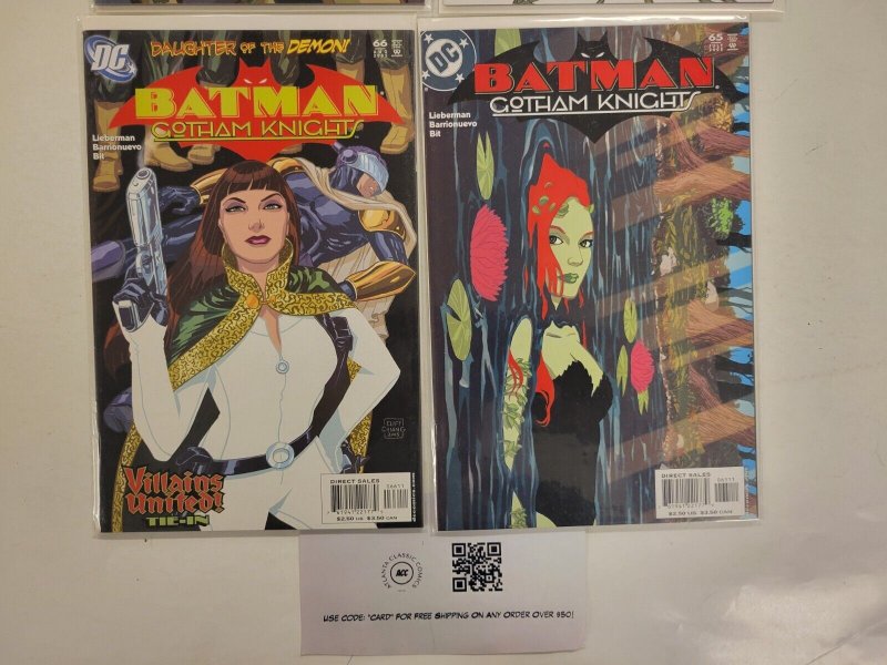 4 Batman Gotham Knight DC Comic Books #63 64 65 66 46 RC23