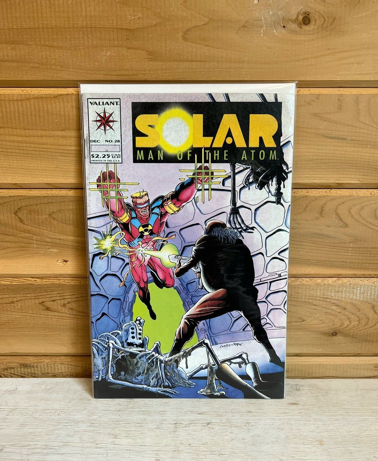 Valiant Comics Solar Man Of The Atom 28 Vintage 1993 Comic Books Modern Age Valiant Atom 1230