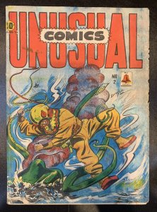 (1946) UNUSUAL COMICS #2! Bell Features Canadian Edition! Reprints Dynamic #16