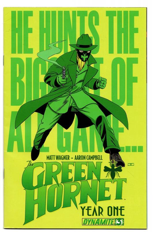 Green Hornet Year One #3 (Dynamite, 2010) FN