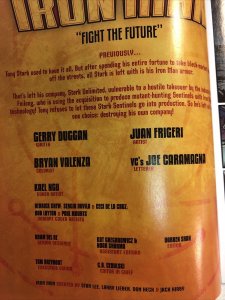 Iron Man(2023)Fight The Future #7 VF-/VF+ Virgin Edition | Marvel Comics | Juan