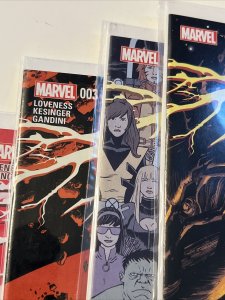 Groot #1-6 - Marvel Comics Lot - Complete Series - First Baby Groot Appearance 