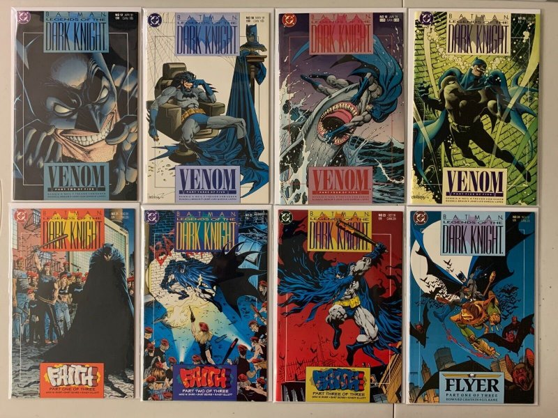 Batman Legends of the Dark Knight comics lot #0-43 43 diff avg 8.0 (1989-93)