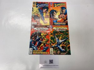 4 Superman: Man of Steel DC comic books #52 53 72 73 30 KM16