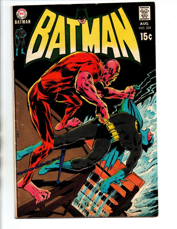 Batman #224 - Neal Adams Cover - 1970 - FN/VF