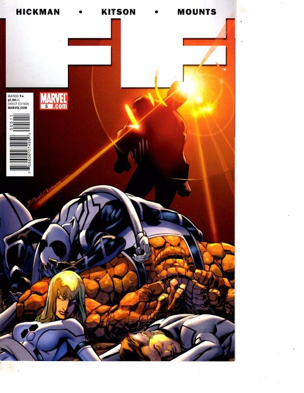 Lot Of 2 Marvel Comic Books FF #4 5   MS20