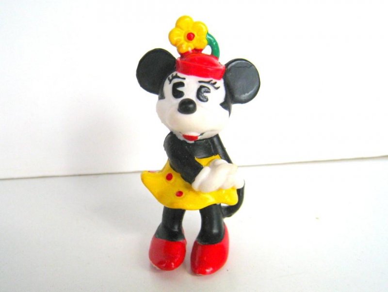 Muñeco de goma: MINNIE MOUSE (Disney 1984)