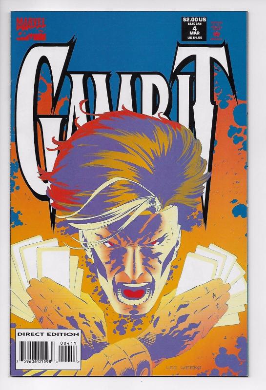 Gambit #1,2,3,4 (1-4) Full Set - X-Men / Rogue / Wolverine (Marvel, 1993/94) NM