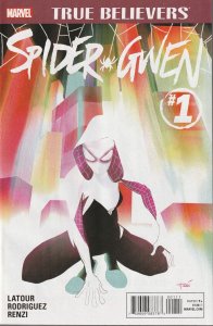 Spider-Gwen # 1 True Believers Cover NM Marvel 2015 1st Solo Series [I4]