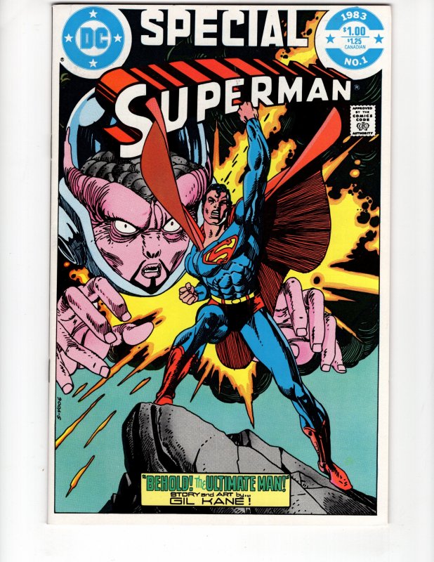 Superman Special #1 Gil Kane Cover & Art Bronze DC