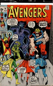 The Avengers #91 (1971) The Avengers