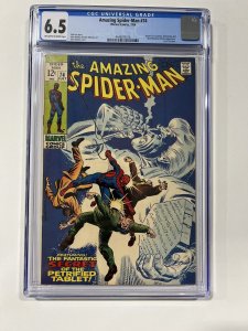 Amazing Spider-Man 74 1969 Cgc 6.5 OW/W pages Marvel Comics