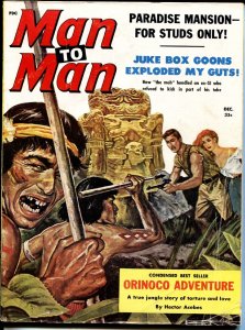 MAG: MAN TO MAN December 1959 - Adventure Magazine VG