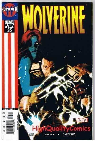 WOLVERINE #35, NM, X-men, Mark Texeira, Dan Way, Saltares, 2003, more in store