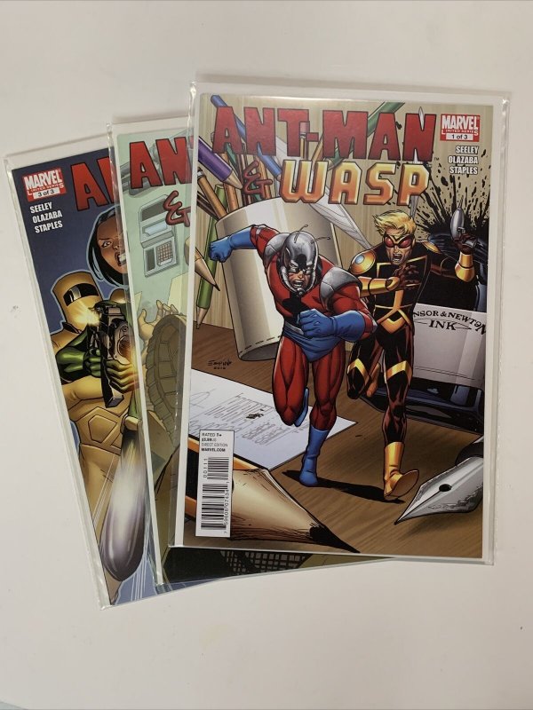 Ant-Man And wasp 1 2 3 Lot Run set nm Marvel