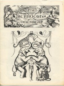 Burroughs Newsbeat #24 1974-Kevin Hancer-Christmas issue-newsletter-FN