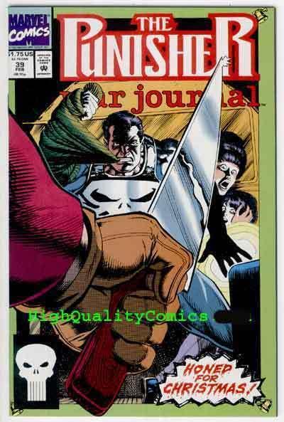 PUNISHER WAR JOURNAL #39, NM+, Wagner,Slay, Chuck Dixon, more Pun's in store