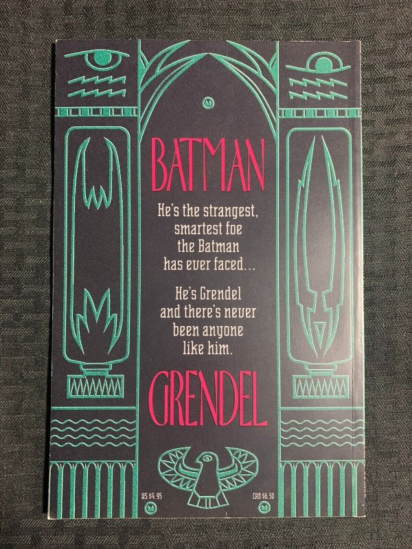 1993 BATMAN GRENDEL Devil's Riddle Book 1 VF 8.0 1st DC Comics / Matt Wagner
