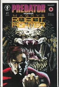 Predator vs. Magnus Robot Fighter #1  (1992) Predator