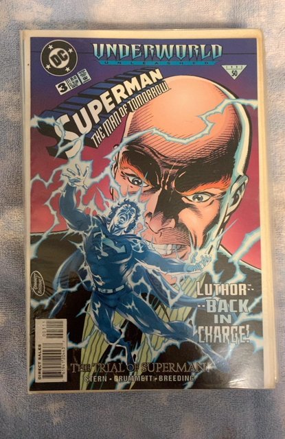 Superman: The Man of Tomorrow #3 Direct Edition (1995)