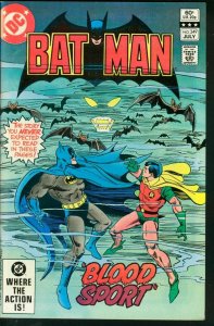 BATMAN #349-1982-DC VF