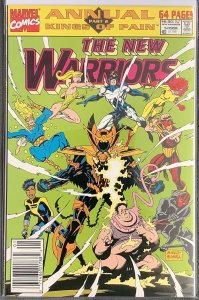 The New Warriors Annual #1 Newsstand Edition (1991, Marvel) NM