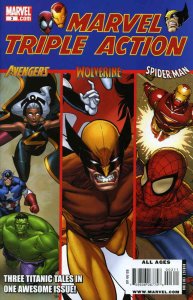 Marvel Triple Action (2nd Series) #3 VF/NM ; Marvel | Avengers Wolverine Spider-