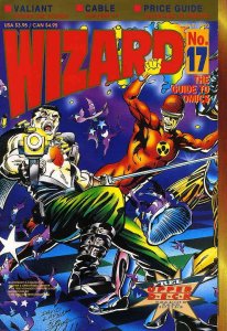 Wizard: The Comics Magazine #17 VF ; Wizard | Bloodshot Solar Valiant