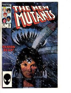 New Mutants # 18 NM Marvel Comic Book X-Men Wolverine Legion Storm Rogue CR45