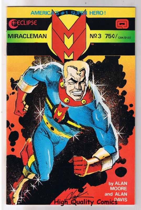 MIRACLEMAN #3, VF/NM, Alan Moore, Chaykin, Eclipse, 1985, more in store