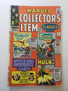 Marvel Collectors' Item Classics #3 (1965) VG Condition moisture stains